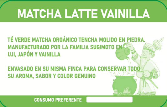 Matcha latte - vainilla