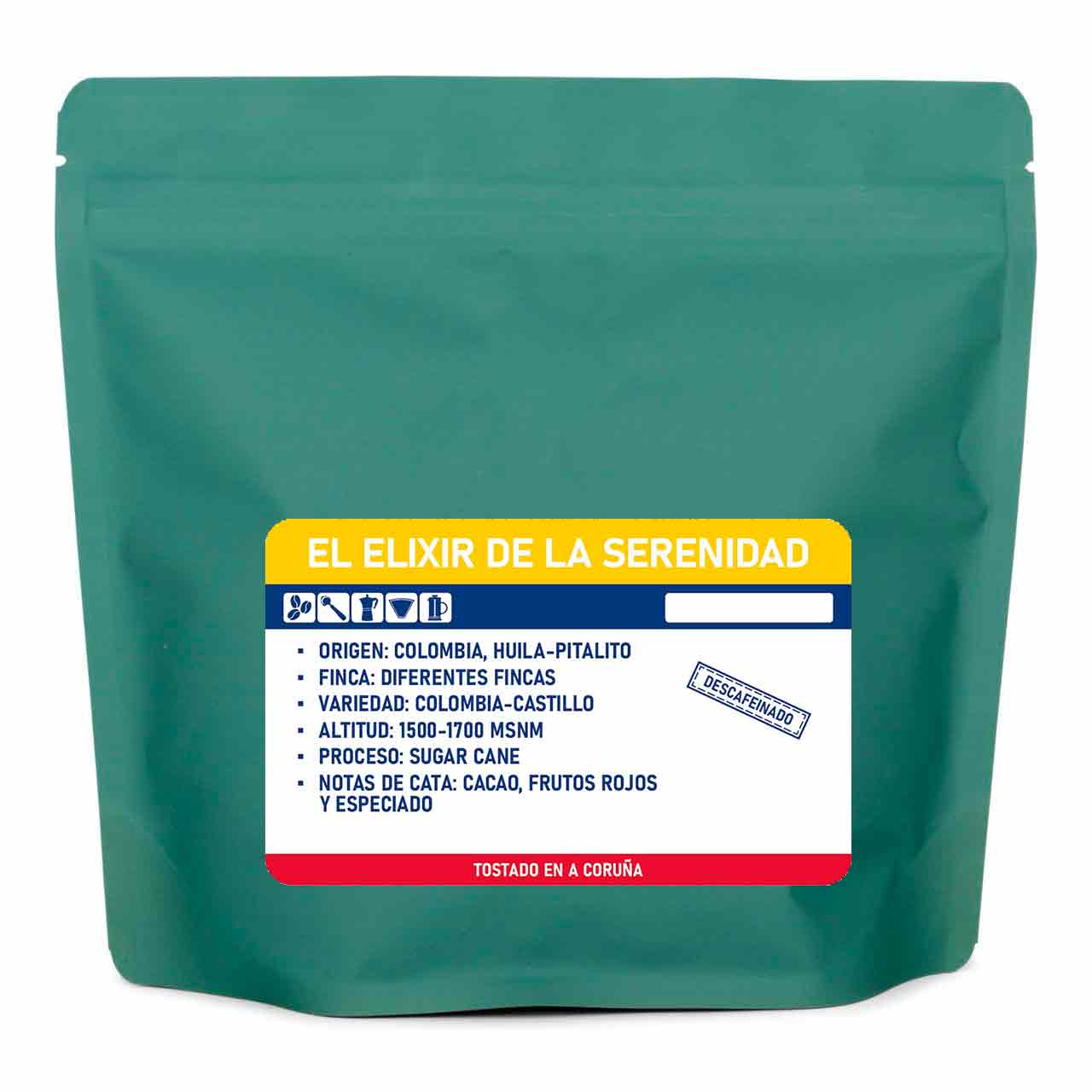 Colombia descafeinada O elixir da serenidade